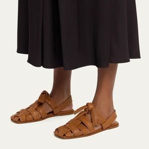 HEREU 
BENA NAPPA LEATHER SANDALS - brand new!